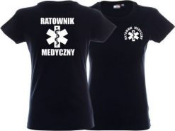 LPP - Promostars Koszulka damska RATOWNIK MEDYCZNY granatowa. T-shirty damskie LPP - Promostars, bez wzorów, bez kołnierzyka. Za 73.99 zł.