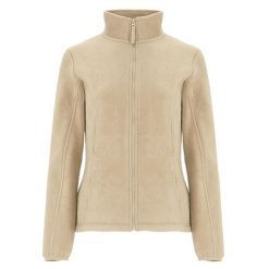 Damska Bluza Polarowa Artic Fleece Jacket. Brązowe bluzy sportowe damskie ROLY, xl, bez wzorów, z polaru, bez kaptura, trekkingowe. Za 89.99 zł.