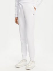 Armani Exchange Spodnie dresowe XW000824 AF10818 U0002 Biały Regular Fit. Białe spodnie dresowe damskie Armani Exchange, m, bez wzorów, z bawełny. Za 509.99 zł.