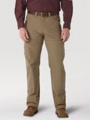 WRANGLER RIGGS WORKWEAR RANGER CARGO BARK 3W060BR. Spodnie materiałowe męskie Wrangler, l, bez wzorów. Za 219.99 zł.