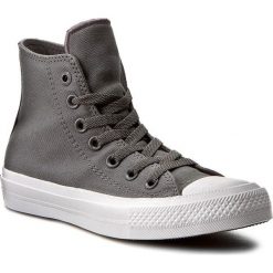 Trampki CONVERSE - Ct II Hi 150147C Thunder/White/Navy. Szare trampki męskie Converse, z gumy. W wyprzedaży za 239.00 zł.