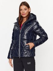 EA7 Emporio Armani Kurtka zimowa 6RTB10 TN5LZ 0551 Granatowy Regular Fit. Niebieskie kurtki damskie EA7 Emporio Armani, na zimę, s, bez wzorów, z syntetyku, bez kaptura. Za 889.99 zł.