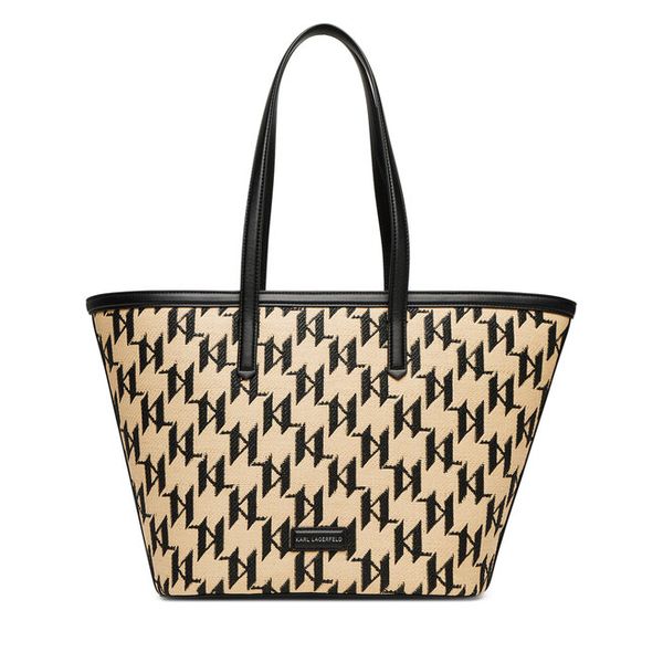 Torebka KARL LAGERFELD. Brązowe torebki do ręki damskie KARL LAGERFELD, bez wzorów, klasyczne, bez dodatków. Za 429.99 zł.