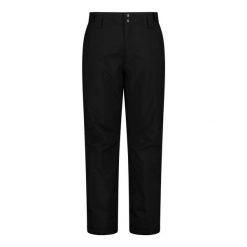 Spodnie narciarskie męskie CMP 33W1157. Czarne spodnie snowboardowe męskie CMP, m, bez wzorów, narciarskie. Za 429.99 zł.