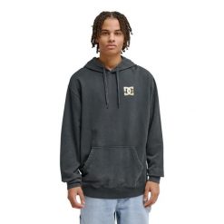 Bluza z kapturem dla Mężczyzn SKULL STORM Szary. Czarne bluzy męskie DC Shoes, m, bez wzorów, z bawełny, z kapturem. Za 369.99 zł.