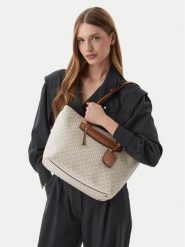 MICHAEL Michael Kors Torebka 30S6GTVT2B Écru. Białe torebki do ręki damskie MICHAEL Michael Kors, bez wzorów, ze skóry, bez dodatków. Za 1,159.00 zł.