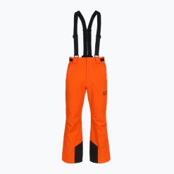 Spodnie narciarskie męskie EA7 Emporio Armani Ski Kitzbuhel Protectum7. Brązowe spodnie snowboardowe męskie EA7 Emporio Armani, l, bez wzorów, z elastanu, narciarskie. Za 1,049.00 zł.