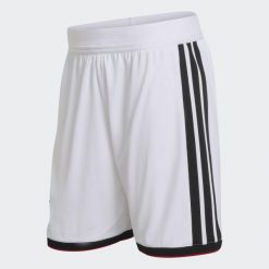 Szorty Germany 26 Home Authentic. Białe krótkie spodenki sportowe męskie Adidas, bez wzorów, do piłki nożnej, climacool (adidas). Za 239.00 zł.