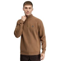 Męski sweter golfowy Siroko Fade Brown. Brązowe buty sportowe męskie SIROKO, z materiału, bez zapięcia, na golfa. Za 297.00 zł.