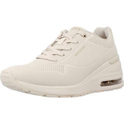 Buty SKECHERS MILLION AIR Biały. Białe obuwie sportowe damskie Skechers, bez wzorów, trekkingowe, Skechers Sport. Za 385.01 zł.