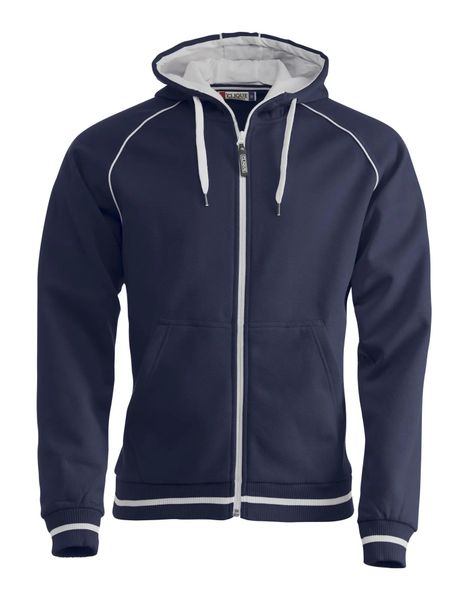 Clique Gerry blu granatowy bluza z kapturem unisex – dark navy. Niebieskie bluzy męskie CLIQUE, xl, bez wzorów, z bawełny, z kapturem. Za 267.45 zł.