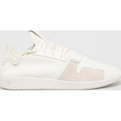Adidas Originals - Buty Pharrell Williams Tennis Hu V2. Białe buty sportowe męskie adidas Originals, z materiału, bez zapięcia. Za 399.90 zł.