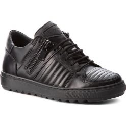 Sneakersy ANTONY MORATO - MMFW01041-LE300001 Black 9000. Czarne półbuty na co dzień męskie Antony Morato, z materiału, bez zapięcia. W wyprzedaży za 489.00 zł.