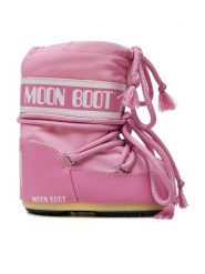 Moon Boot Śniegowce 80D1400430 Różowy. Czerwone buty zimowe dziewczęce Moon Boot, bez wzorów, ze skóry, bez zapięcia. Za 459.99 zł.