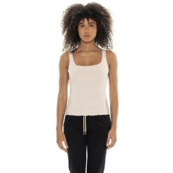 Odzież sportowa na co dzień na siłownię. Szara obuwie sportowe damskie LEONE 1947 APPAREL, bez wzorów, z bawełny, na fitness i siłownię. W wyprzedaży za 96.83 zł.