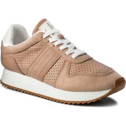 Sneakersy CALVIN KLEIN JEANS - Cora Shiny Goat/Smooth R8823 Dusk. Półbuty damskie marki Calvin Klein Jeans. W wyprzedaży za 389.00 zł.