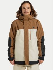 DC Shoes Kurtka narciarska Defiant ADYTJ03089 Brązowy Regular Fit. Brązowe kurtki snowboardowe męskie DC Shoes, m, bez wzorów, z syntetyku, bez kaptura, narciarskie. Za 539.99 zł.