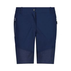 Damskie szorty bermudzkie CMP. Niebieskie szorty damskie CMP, l, bez wzorów, z materiału. Za 253.00 zł.
