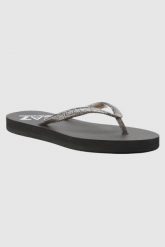 EA7 Czarne klapki japonki. Czarne klapki damskie EA7 Emporio Armani, bez wzorów, bez obcasa. W wyprzedaży za 189.99 zł.