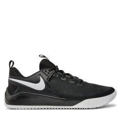 Buty halowe Nike. Czarne buty sportowe męskie Nike, bez zapięcia. Za 339.99 zł.