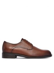 BOSS Półbuty Tayil 50541701 Brązowy. Brązowe eleganckie półbuty Boss, ze skóry, wizytowe, bez zapięcia. Za 899.99 zł.