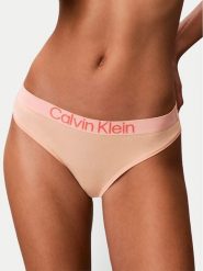 Calvin Klein Underwear Figi klasyczne LV00QD5291 Pomarańczowy jasny. Brązowe figi damskie Calvin Klein Underwear, m, bez wzorów, z bawełny. Za 79.99 zł.