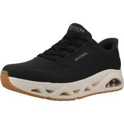 Buty SKECHERS UNO GLIDE STEP GLIDE ON AIR Czarny. Czarne obuwie sportowe damskie Skechers, trekkingowe. Za 390.99 zł.