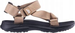 Martes Damskie sandały Martes essentials MORETTI WO'S beige/black rozmiar 38. Brązowe sandały damskie MARTES, bez wzorów, bez obcasa, bez zapięcia. Za 53.73 zł.