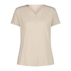 Damski jersey CMP. Brązowe koszulki sportowe damskie CMP, bez wzorów, z jersey, bez kołnierzyka, bez ramiączek. Za 194.50 zł.