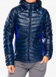 Kurtka damska Columbia Labyrinth Loop II Hooded Jacket - collegiate navy/clematis blue. Niebieskie kurtki damskie Columbia, bez wzorów, bez kaptura. Za 742.49 zł.