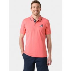 Koszulka Polo Męska Helly Hansen Hp Figari. Czerwone koszulki polo męskie Helly Hansen, m, bez wzorów, bez kołnierzyka, bez ramiączek, żeglarskie. Za 379.00 zł.