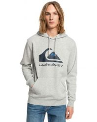 Bluza z kapturem dla Mężczyzn BIG LOGO Szary. Szare bluzy męskie Quiksilver, m, bez wzorów, z bawełny, z kapturem. Za 278.50 zł.