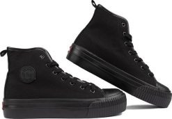 Lee Cooper Buty damskie trampki Lee Cooper czarne LCW-24-02-2134LA 40. Czarne trampki i tenisówki damskie Lee Cooper, bez wzorów, bez zapięcia. Za 155.68 zł.