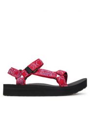 Teva Sandały Midform Universal 1090969 Różowy. Czerwone sandały damskie Teva, bez wzorów, z materiału, bez obcasa, na koturnie, bez zapięcia. Za 329.99 zł.