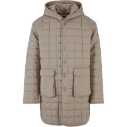Parka Męska Z Podszewką Z Polaru. Brązowe bluzy męskie Urban Classics, m, bez wzorów, z polaru, bez kaptura. Za 491.99 zł.