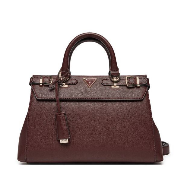 Torebka Guess. Czarne listonoszki damskie Guess, z aplikacjami, bez dodatków. Za 324.99 zł.