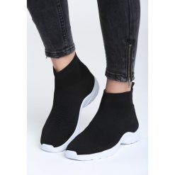Czarne Buty Sportowe All We Know. Czarne obuwie sportowe damskie Born2be, z materiału. Za 79.99 zł.