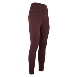 Dziewczęce legginsy jeździeckie z pełną przyczepnością Easy Rider Dietse. Brązowe legginsy dla dziewczynek EASY RIDER, bez wzorów. W wyprzedaży za 231.00 zł.