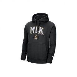 Bluzy sportowa męska Nike Nba Atlanta Hawks City Edition. Czarne bluzy męskie Nike, m, bez wzorów, z kapturem. Za 377.00 zł.