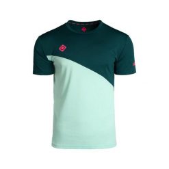 Koszulka techniczna ABI M V2: wygoda, oddychalność i szybkie schnięcie. Niebieskie koszulki sportowe męskie IZAS, m, bez wzorów, bez kołnierzyka, bez ramiączek. Za 121.70 zł.