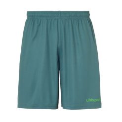 Szorty Uhlsport center basic. Zielone krótkie spodenki sportowe męskie Uhlsport, m, bez wzorów, do piłki nożnej. Za 111.50 zł.