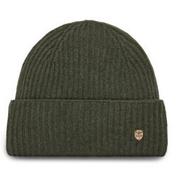 Czapka Aeronautica Militare. Zielone czapki i kapelusze męskie Aeronautica Militare, na zimę, bez wzorów. Za 219.99 zł.