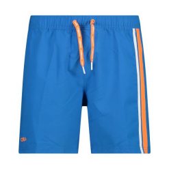 Szorty męskie turystyczne CMP 35R5527. Niebieskie krótkie spodenki sportowe męskie CMP, m, bez wzorów, trekkingowe. Za 176.50 zł.