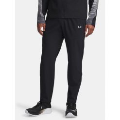 Spodnie do biegania Under Armour Velociti Pro Storm. Czarne buty sportowe męskie Under Armour, bez wzorów, do biegania. Za 229.99 zł.