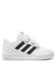 Adidas Sneakersy Team Court 2 Str Cf C ID6634 Biały. Białe buty sportowe dziewczęce Adidas, bez wzorów, ze skóry, bez zapięcia. Za 169.99 zł.