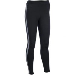 Legginsy z odblaskowym paskiem damskie Avento. Czarne legginsy sportowe damskie Avento, s, bez wzorów, z materiału, długie, do biegania. Za 170.50 zł.