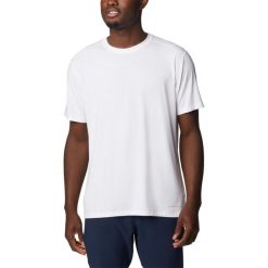 Koszulka sportowa z krótkim rękawem M Endless Trail Running Tech Tee. Brązowe koszulki sportowe męskie Columbia, m, bez wzorów, bez kołnierzyka, bez ramiączek, do biegania. Za 219.00 zł.