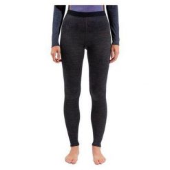 Legginsy termoaktywne damskie Odlo Natural Performance PW 150 BL Bottom Long. Szare bielizna termoaktywna damska Odlo, bez wzorów, narciarskie. Za 235.99 zł.