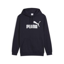 Męska bluza z kapturem Essentials z logo No. 1 PUMA New Navy Blue. Niebieskie bluzy męskie Puma, m, bez wzorów, prążkowane, z kapturem, do biegania. W wyprzedaży za 164.00 zł.