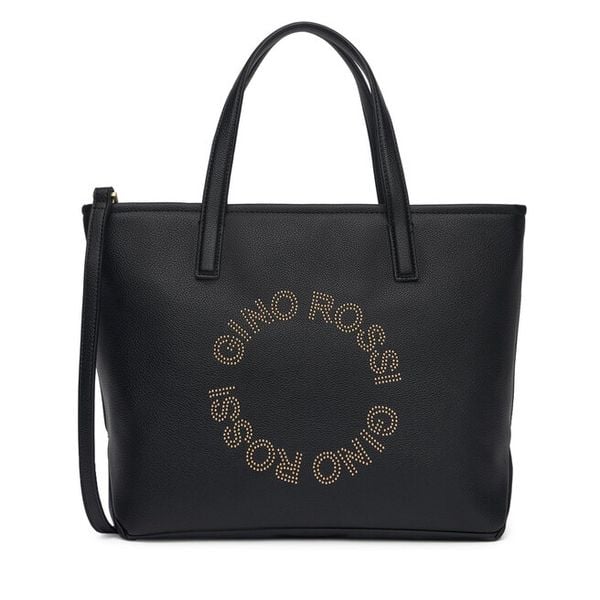 Torebka GINO ROSSI. Czarne torebki do ręki damskie Gino Rossi, bez wzorów, klasyczne, bez dodatków. Za 279.99 zł.